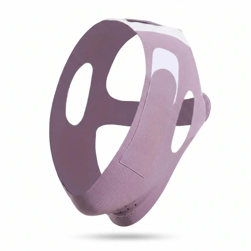 Adjustable Reusable V-Line Lifting Band - Premium Soft Fabric Double Chin Reducer with Hook-Loop Fasten for Facial Contouring, Physical Lift, Facial Wear, Sleep/Daily Use Sports Headband Accessory, Gift Option