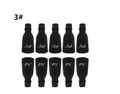 Gel Nail Polish Remover Clips, 10-Piece Set