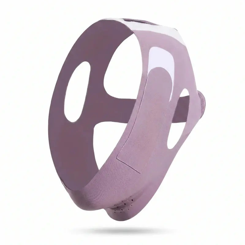 Adjustable Reusable V-Line Lifting Band - Premium Soft Fabric Double Chin Reducer with Hook-Loop Fasten for Facial Contouring, Physical Lift, Facial Wear, Sleep/Daily Use Sports Headband Accessory, Gift Option