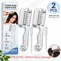 Scalp Liquid Applicator Comb, Refillable Hair Root Oil Massage Comb for Hair Care Treatment( Only Comb)