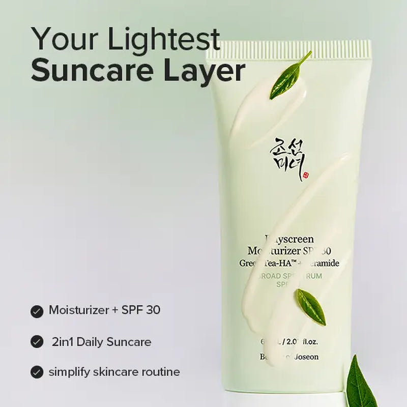 [Beauty of Joseon Official] Dayscreen Moisturizing Facial Sunscreen - Sunscreen for Face, SPF 30, 60 Ml/2.02 FL OZ