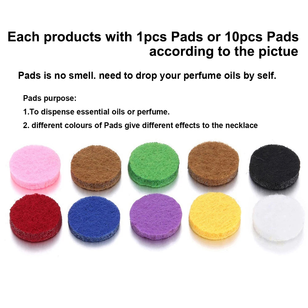 Stainless Steel Scent Diffuser Bracelet & Refill Pads