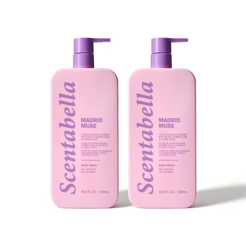 Madrid Muse Perfume Body Wash | Elegant & Hydrating Scented Shower Soap for Body Care Routine | Scentabella
