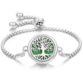 Stainless Steel Scent Diffuser Bracelet & Refill Pads