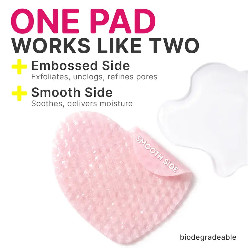 Apparent. Korean Toner Pads | Pore Refining, Exfoliating, Hydrating Pads for Face | AHA BHA & Niacinamide, Hyaluronic Acid | Brightening & Anti-Aging | 60 Pads 3.88 Oz.