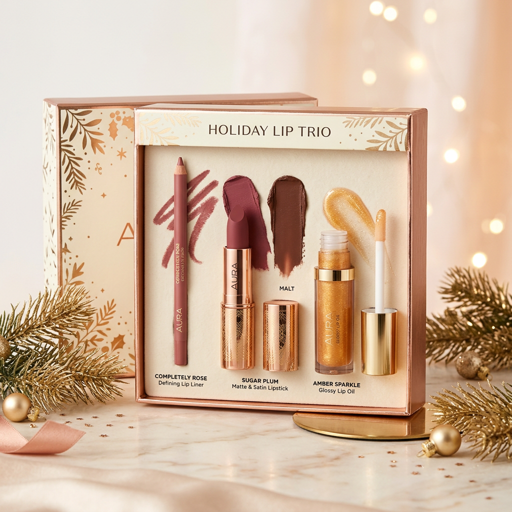 3-Piece Limited Edition Lip Set
